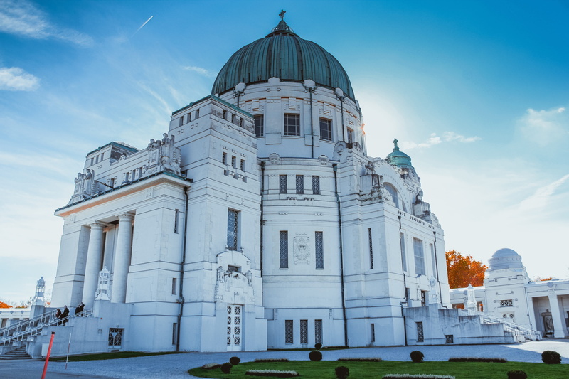religion, mourning, passed away, central cemetery, 5K, Vienna, funeral, dome, architectural column, built Structure, place of worship, travel destinations
