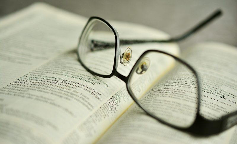 book pages, religion, publication, selective focus, study, personal accessory, 5K, christianity, close-up, newspaper, business, paper, read, eyeglasses