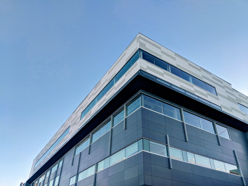 81 louis-pasteur private, school, daytime, apartment building, office building, ottawa, gray, built structure, day, blue, office building exterior, building