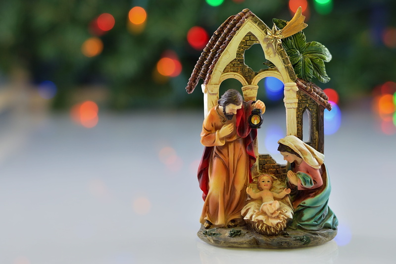 female likeness, seasonal, close-up, christmas, decoration, ornaments, jose, 5K, sacred, still life, family, holiday, creativity, human representation