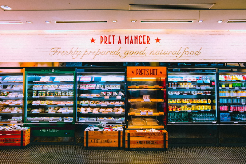 color, manger, beverage, container, indoors, cooler, product, eat, aisle, store, order, consumerism, supermarket, pret, 5K, freshness, healthy eating