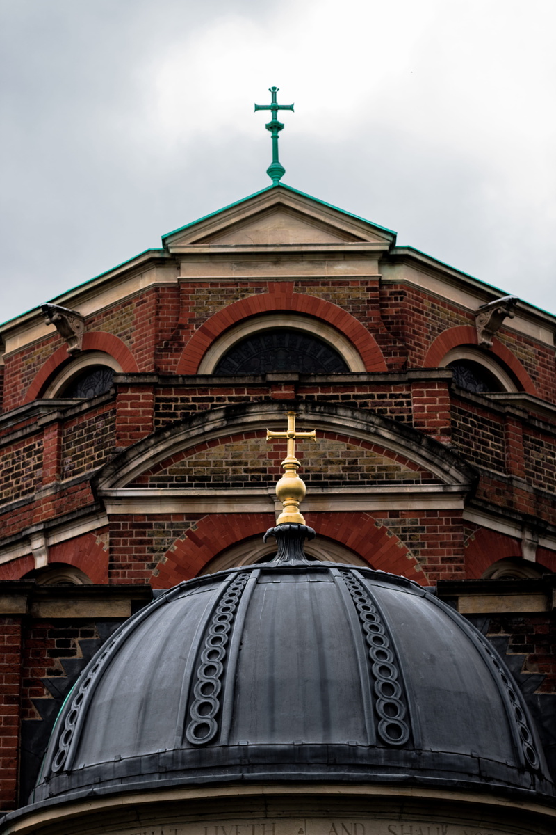 brick, england, arch, sad, spire, place of worship, architecture, nature, day, low angle view, belief, dome, building exterior, moody, kew, texture, spirituality