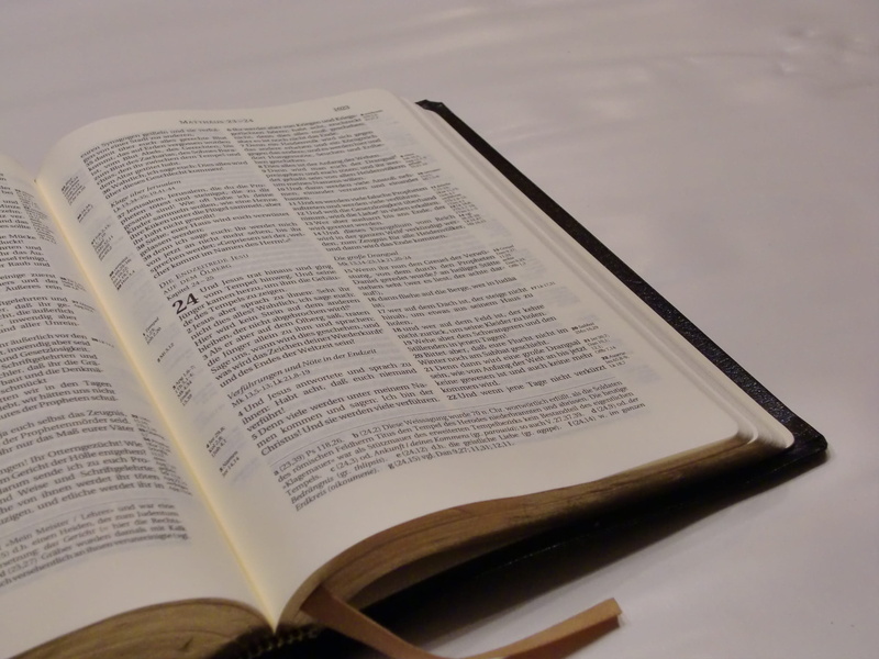 open bible, text, music, Believe, Word Of God, table, book pages, close-up, wisdom, religion, publication, no people, gods words, expertise, open book
