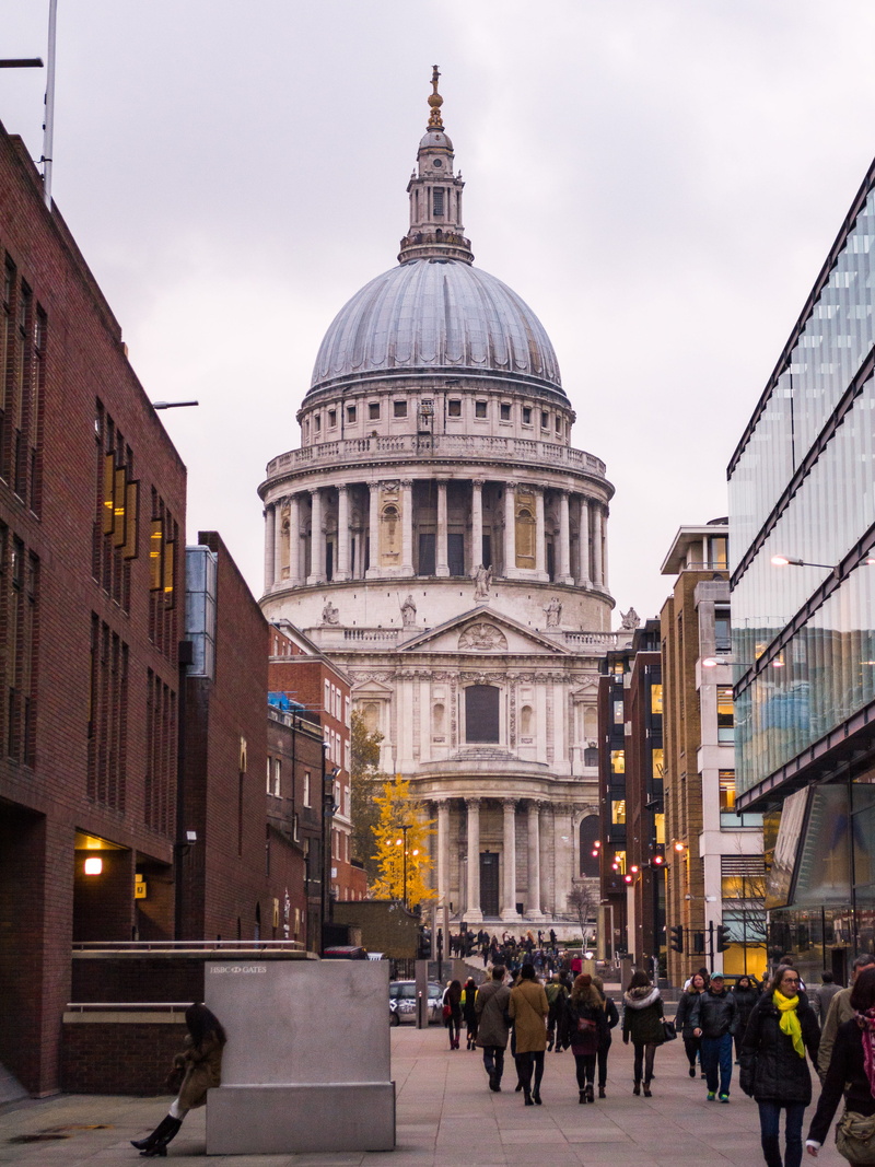 worship, large group of people, modern, city, cathedral, nature, cityscape, 4K, spirituality, london, men, st. paul, religion, church, travel destinations
