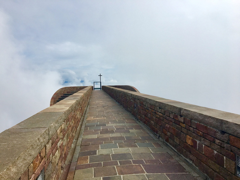 attraction, outdoors, away, passage, nature, sky, mood, hike, church, direction, 4K, top, atmosphere, path, construction, low angle view, monte tamaro