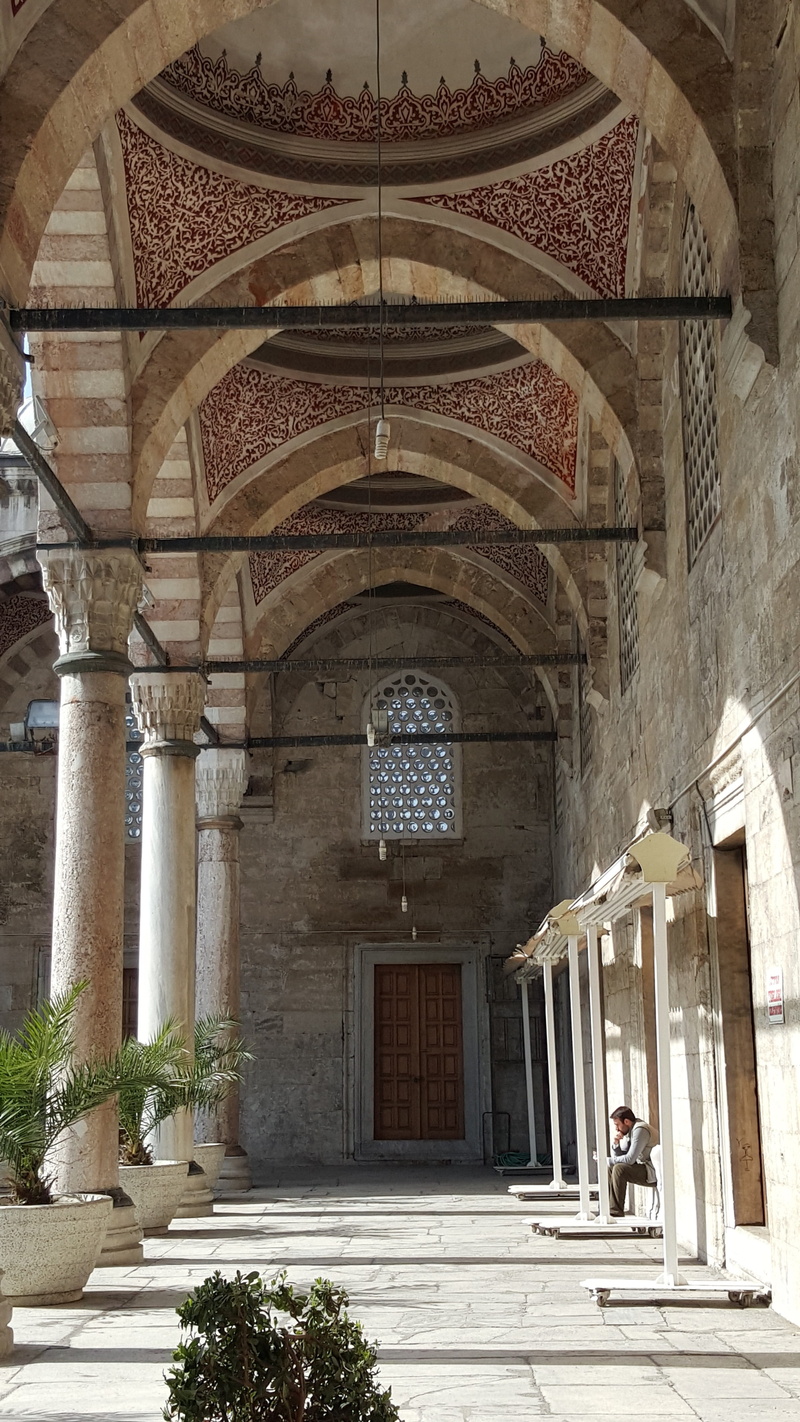 place of worship, the past, arched, belief, no people, lighting equipment, archway, ornate, history, Turkey, door, constantinople, famous, day, building