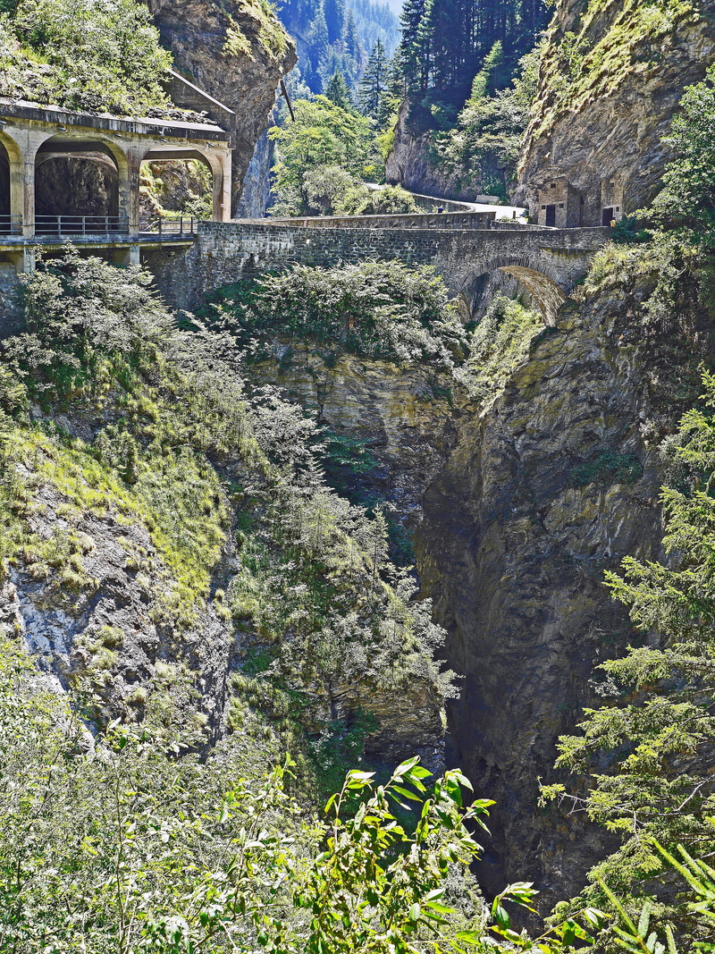architecture, gallery, arch, alpine, main alpine ridge, 4K, hinterrhein, built structure, deep, graubünden, building exterior, outdoors, rock, connection