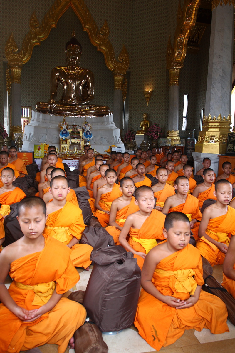 group of people, men, architecture, volunteer, 5K, belief, Novice, Monks, budhas, gold, meditate, dhammakaya pagoda, million, leisure activity, buddhists monks