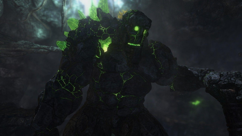 toy, light, green, black, fantasy, golem, plastic, 1080P, 1920x1080