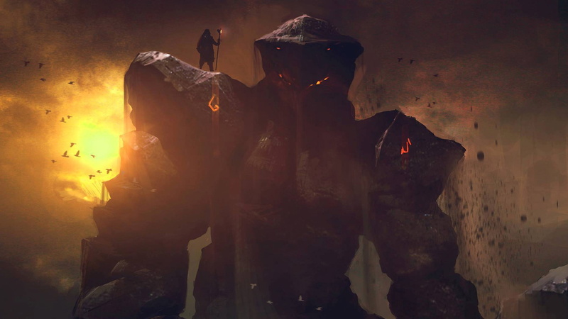 Fantasy, Dark, 1080P, Golem, Magic, Giant