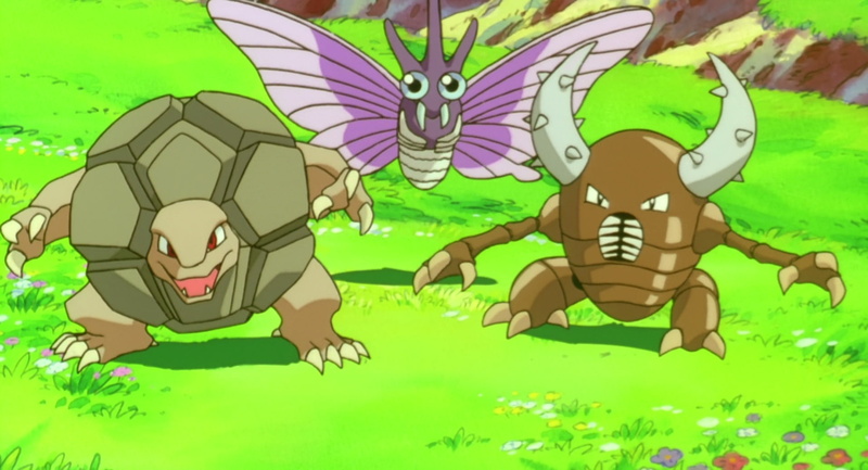 Pokémon: The First Movie, Pinsir (Pokémon), Venomoth (Pokemon), Movie, 720P, Golem (Pokemon)