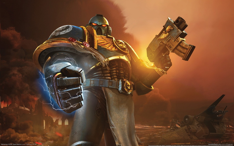 bolter, Ultramarine, uniform, toy, uFO, body Armor, movie, occupation, armour, standing, imagination, metal, warrior, aggression, protection, knight - Person