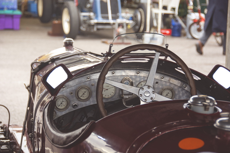 outdoors, scooter, revival, land vehicle, racing car, mode of transportation, motorcycle, pits, classic racing car, goodwood revival, car, 5K, retro styled