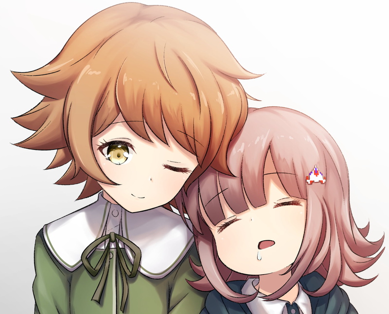 1080P, Chihiro Fujisaki, Chiaki Nanami, Danganronpa