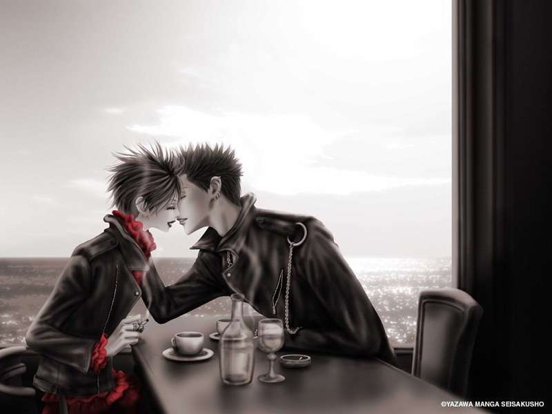 Manga, Punk, Nana Osaki, Anime, Kiss, Nana, Leather, 480P