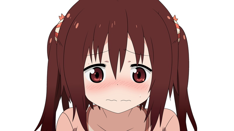 creativity, anime girls, illustration, face, female, cut out, clear sky, human representation, blushing, close-up, Nana Ebina, still life, male likeness