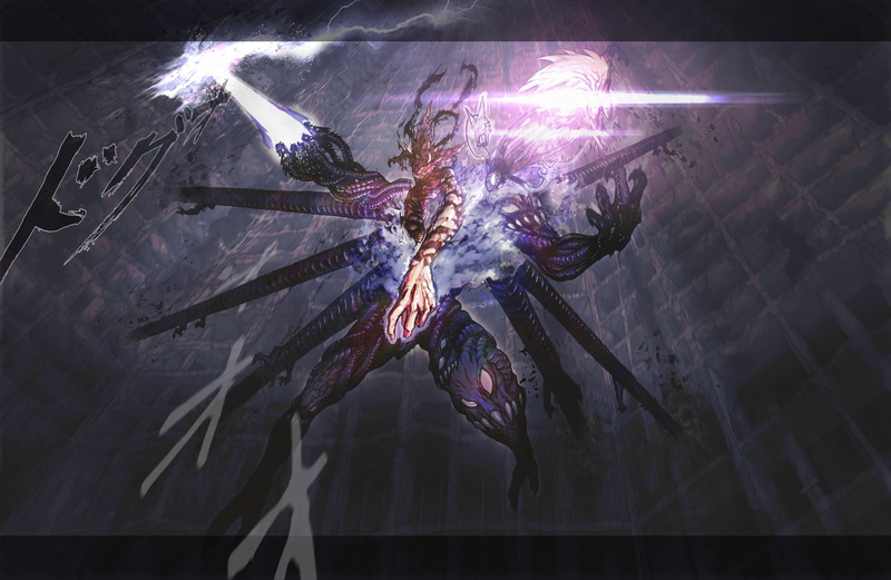 Orochi (One-Punch Man), Garou (One-Punch Man), One-Punch Man, Anime, Saitama (One-Punch Man), 4K