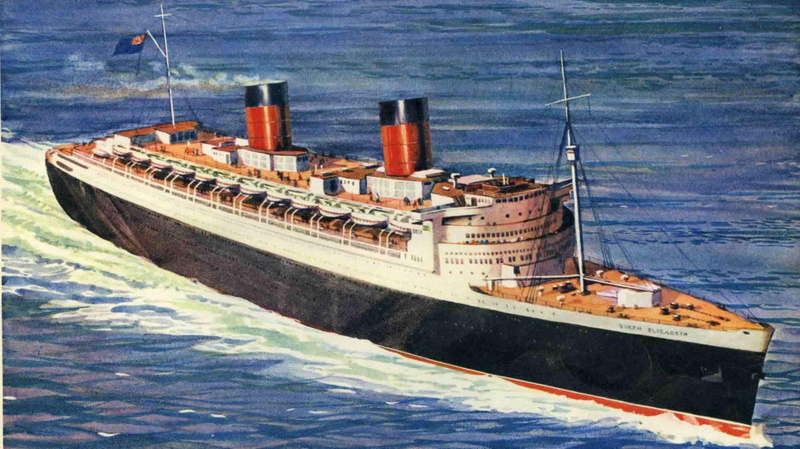 queen, rms queen elizabeth, elizabeth, 3d and abstract, rms, 1080P