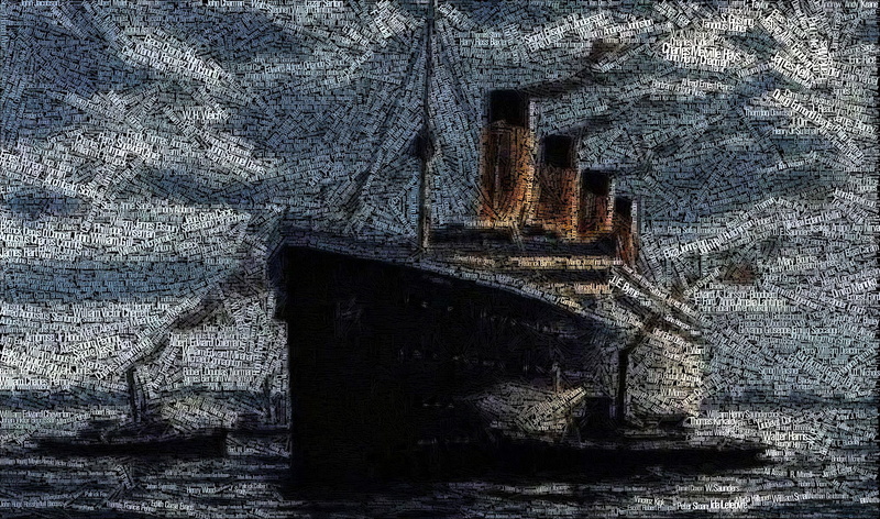 1080P, Names, Passenger ship, The ship, ship, Figure, RMS Titanic, Tugs, Titanic, Liner, cruise, on the go