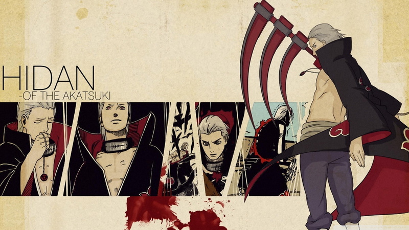 Akatsuki, Hidan, 1080P, Naruto Shippuuden
