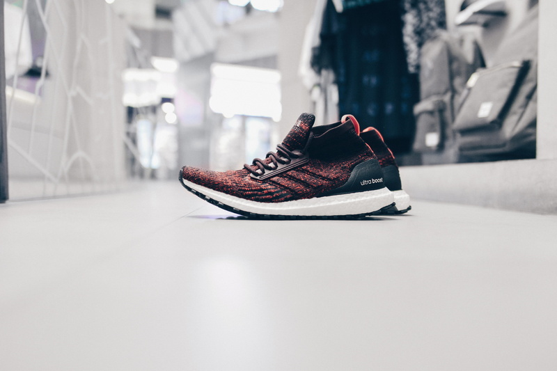 adida, indoors, ultraboost, pair, sports shoe, casual clothing, day, selective focus, adidas, boost vibe, top, shop window, sneaker, ultra boost, menswear