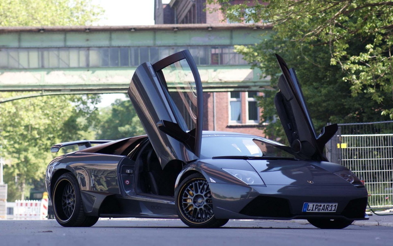 1920x1200, lamborghini murcielago, competition, cars, murcielago, car, super, 1080P, edo competition, edo, lamborghini, black