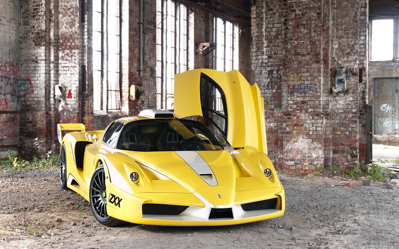 2012, yellow, 2K, zxx, cars, competition, ferrari, sport, coupe, edo, enzo