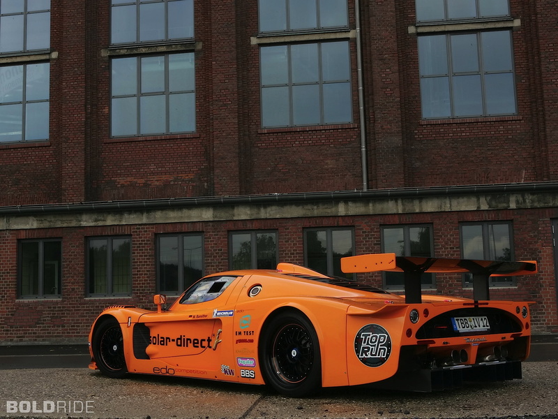 street, stationary, outdoors, no people, edo competition, supercar, built structure, city, 1080P, maserati, mc12, school bus, corsa, transportation, mode of transportation