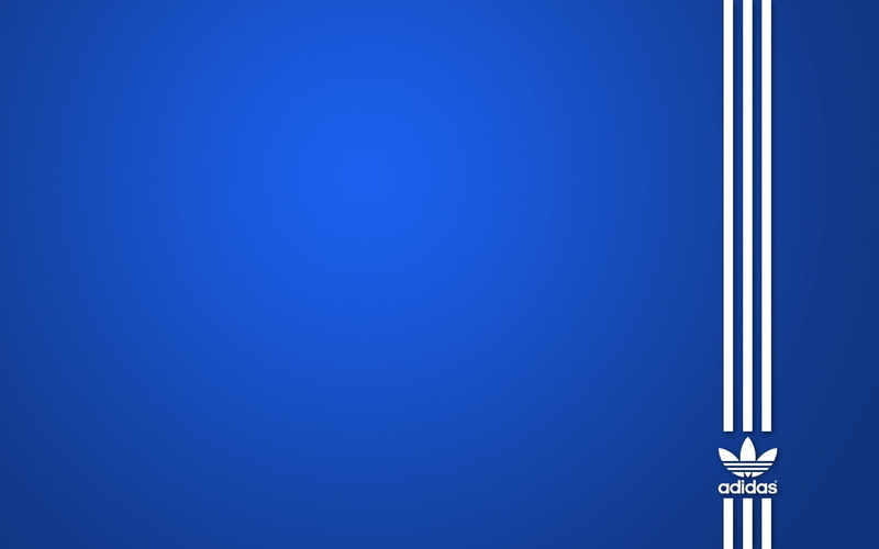 adidas, minimalism, 720P, blue
