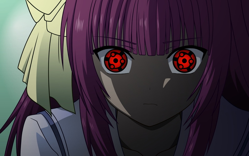 yuri, nakamura, hair, sharingan, beats, red, 1080P, purple, mangekyou, eyes, angel