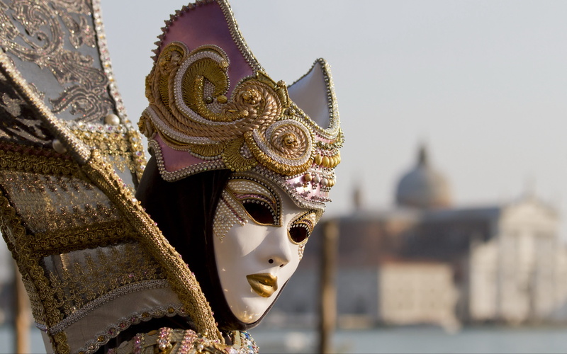mask, Venice, 4K, masquerade