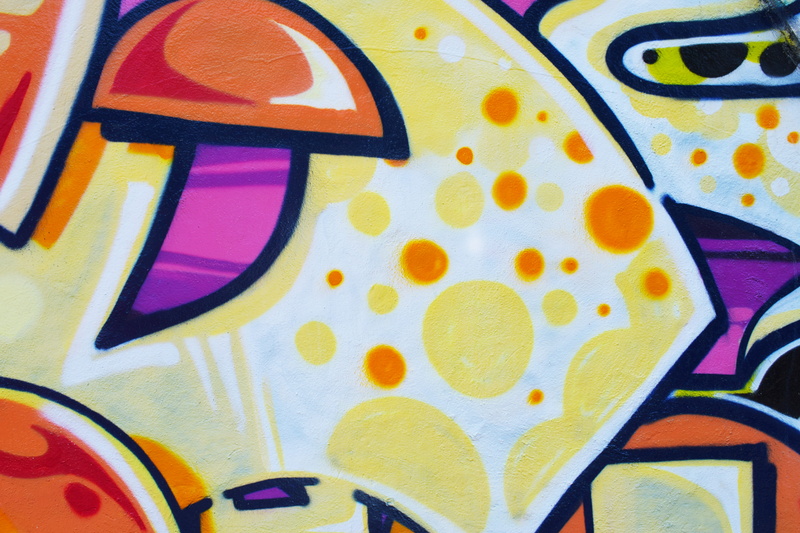 multi colored, 5K, pattern, full frame, art and craft, orange, texture, abstract, vandalism, representation, purple, geometric shape, art, colour, close-up