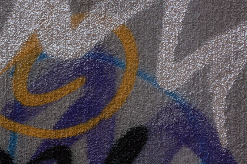 white, full frame, vandalism, close-up, symbol, day, graphic, purple, silver, structure, youth, wall - building feature, graffiti, sprayer, masonry, old
