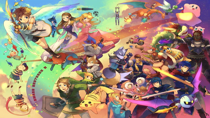 groups, super, games, brothers, video, pikachu, kirby, 1080P, smash, bros, nintendo