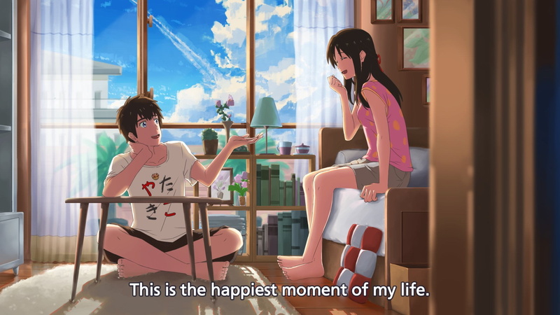 heterosexual Couple, holding, Kimi No Na Wa., adult, casual Clothing, lifestyles, young Adult, enjoyment, males, togetherness, real people, Your Name.