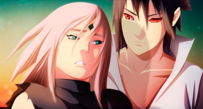 1080P, close-up, glass - material, beauty, representation, sakura, indoors, no people, Naruto, art and craft, reflection, human representation, portrait