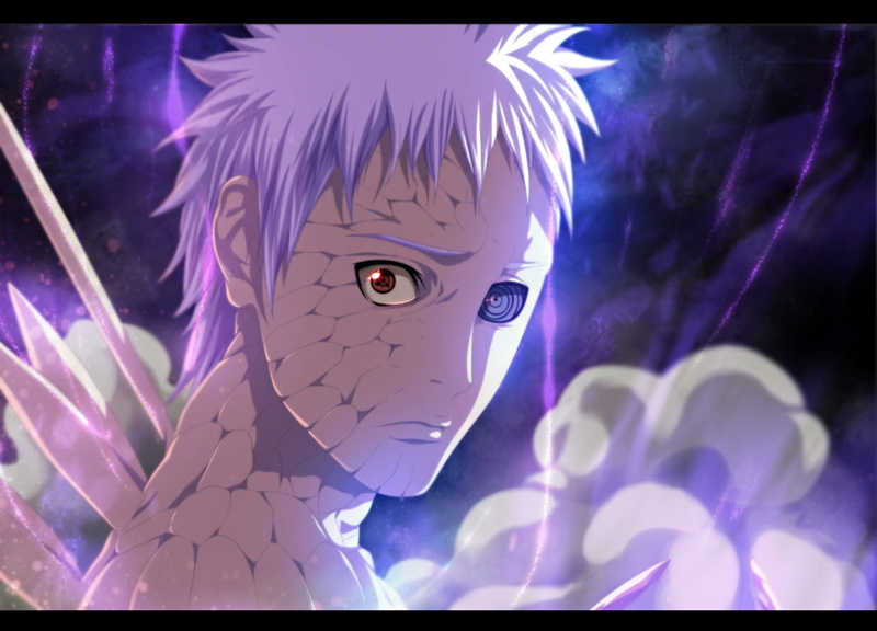 Rinnegan (Naruto), Naruto, 720P, Sharingan (Naruto), Obito Uchiha, Anime