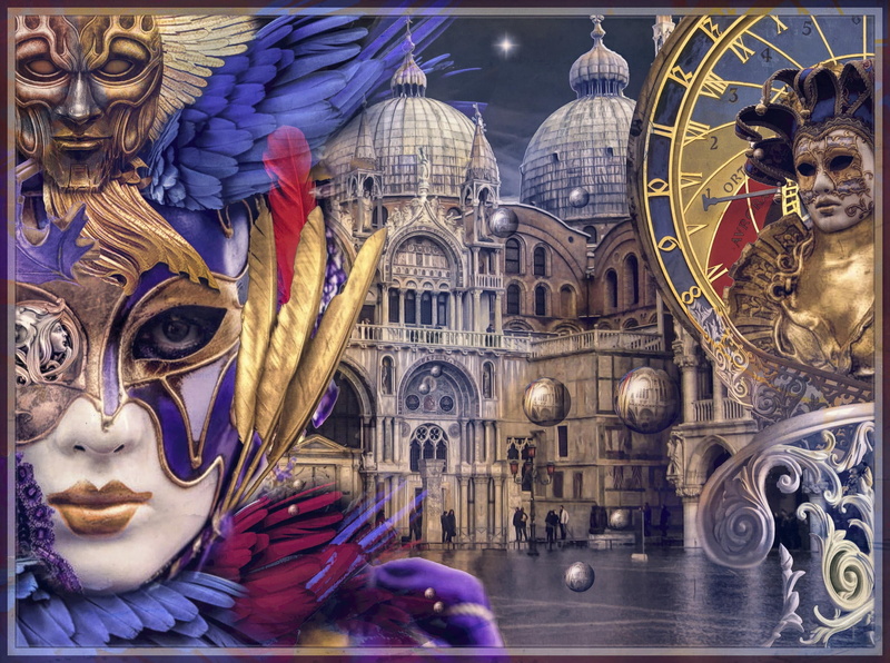 1080P, Venice, mask, carnival