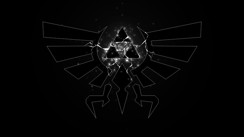 games, Triforce, x, zelda, The Legend of Zelda, video, hd, legend, art, 1080P