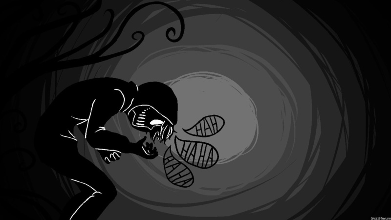 Dark, Ticci Toby, Toby Rogers, Pixel Art, Tentacle, 720P, Creepypasta