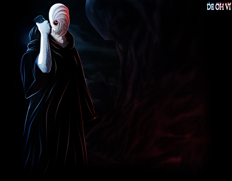 naruto, uchiha, obito, tobi, 4K