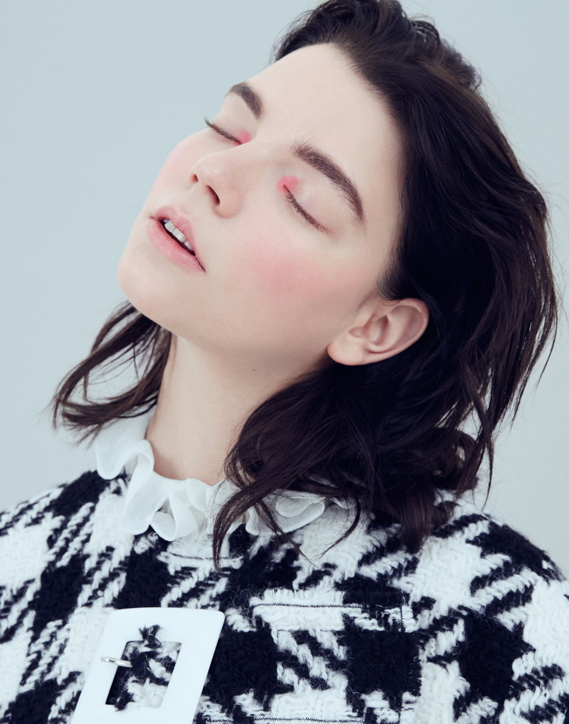 simple background, Anya Taylor-Joy, 1080P, women, brunette, closed eyes, actress