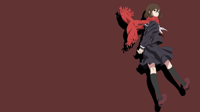 copy space, full length, jumping, nature, males, Kagerou Project, people, 1080P, women, indoors, school uniform, sport, arms raised, studio shot, Tateyama Ayano