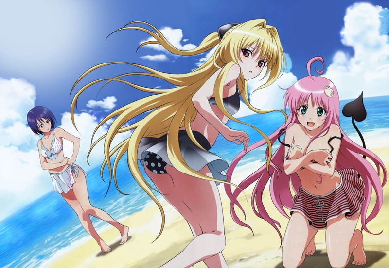 720P, love, ru, hot, art, haruna, anime, Sairenji Haruna, To Love Ru, hd, sairenji, x