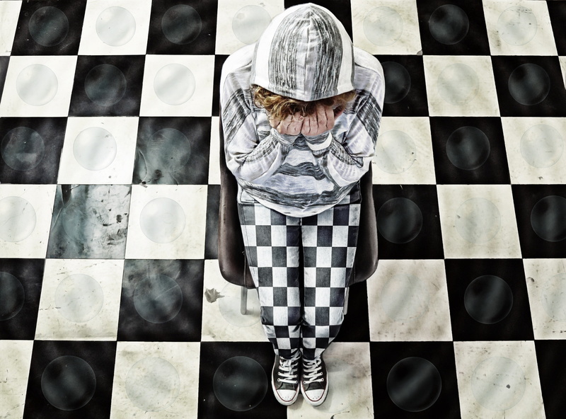 damas, crying, Square, Creative, damero, Aero, cuadricula, 2K