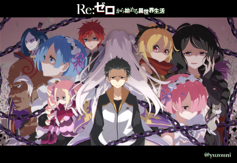 Rem (Re:ZERO), Reinhard van Astrea, Roswaal L. Mathers, Beatrice (Re:ZERO), 1080P, Subaru Natsuki, Anime, Ram (Re:ZERO), Re:Zero, Emilia (Re:ZERO), Rom (Re:Zero)