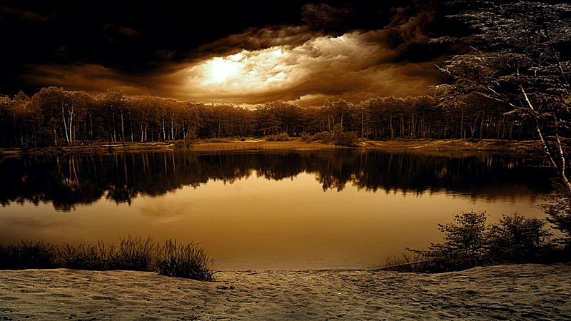 ending, night, 1080P, lovely, beauty, cool, 3d and abstract, amazing, never