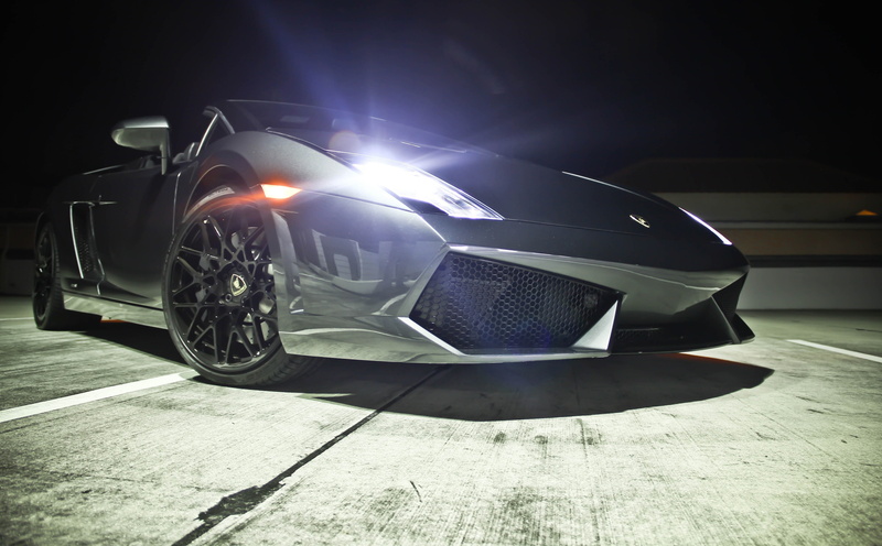 gallardo, stationary, mode of transportation, motor vehicle, lighting equipment, outdoors, illuminated, land vehicle, luxury, 5K, headlight, sunlight