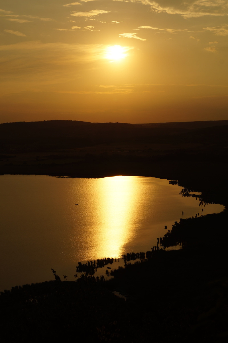reflection, scenics, scenics - nature, summer, 4K, aranyhíd, Balaton, orange color, sunlight, water, sun, no people, idyllic, nightfall, Lake, nature