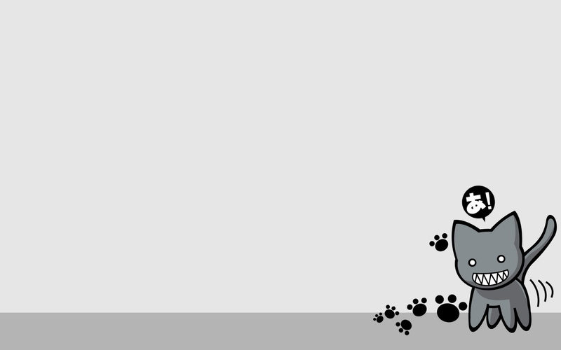 kamineko, simple, azumanga, hd, azumanga daioh, anime, art, simple background, 1080P, background, daioh